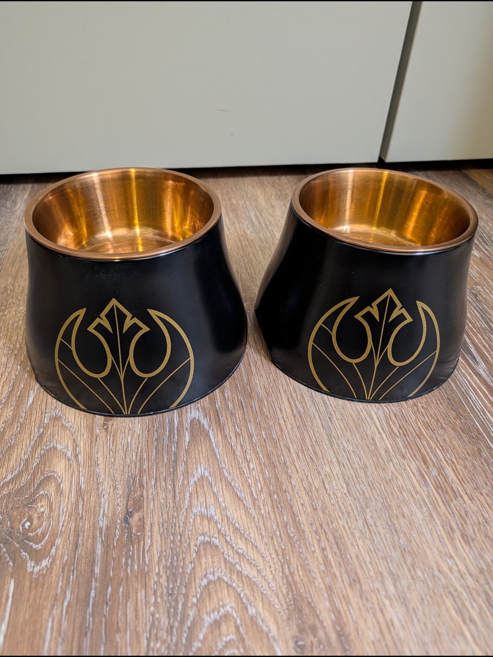 Set Of 2 STAR WARS Elevated Melamine Stainless Steel Dog & Cat Bowl, 1.5 Cup